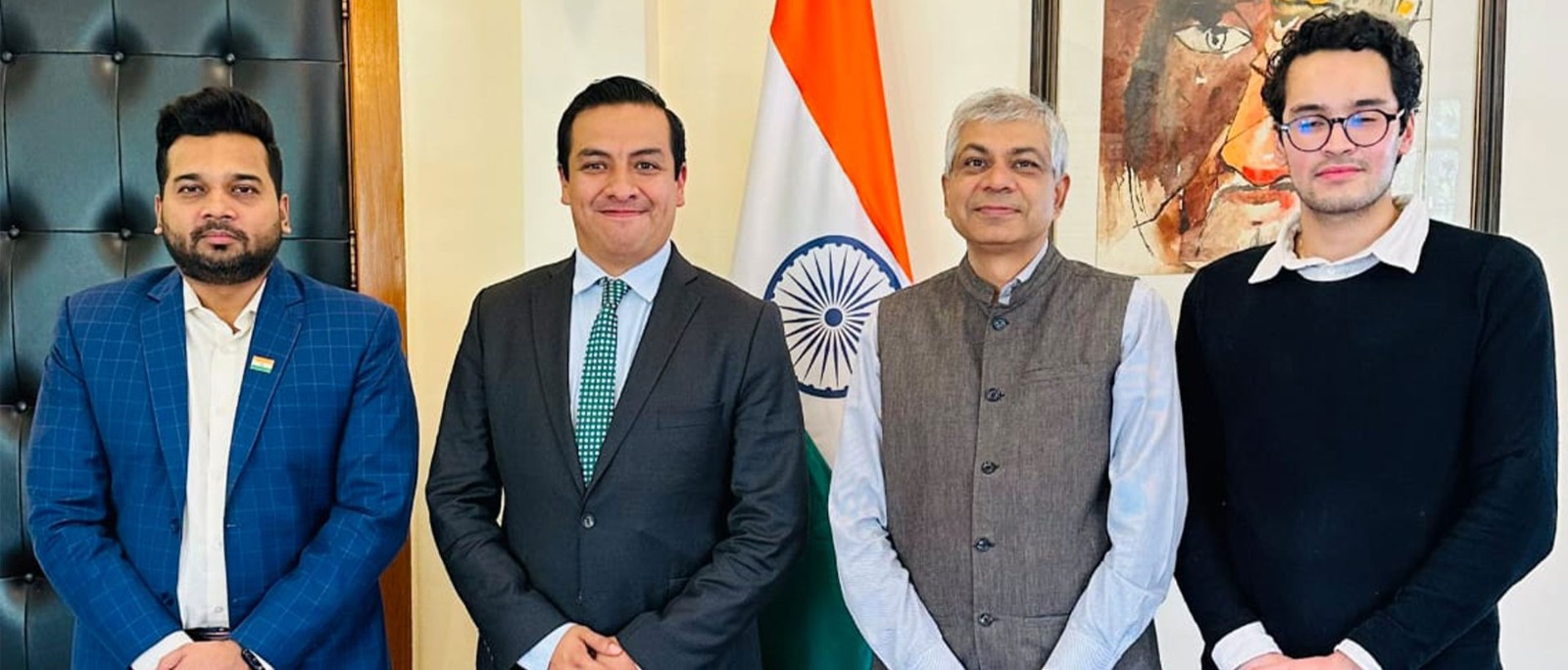 &nbsp;Meeting with Mr. Pedro Apanco, Business Development Head (Mexico) for Uno Minda, a Leading Tier-1 Supplier in India???s Auto Sector 03.06.2025