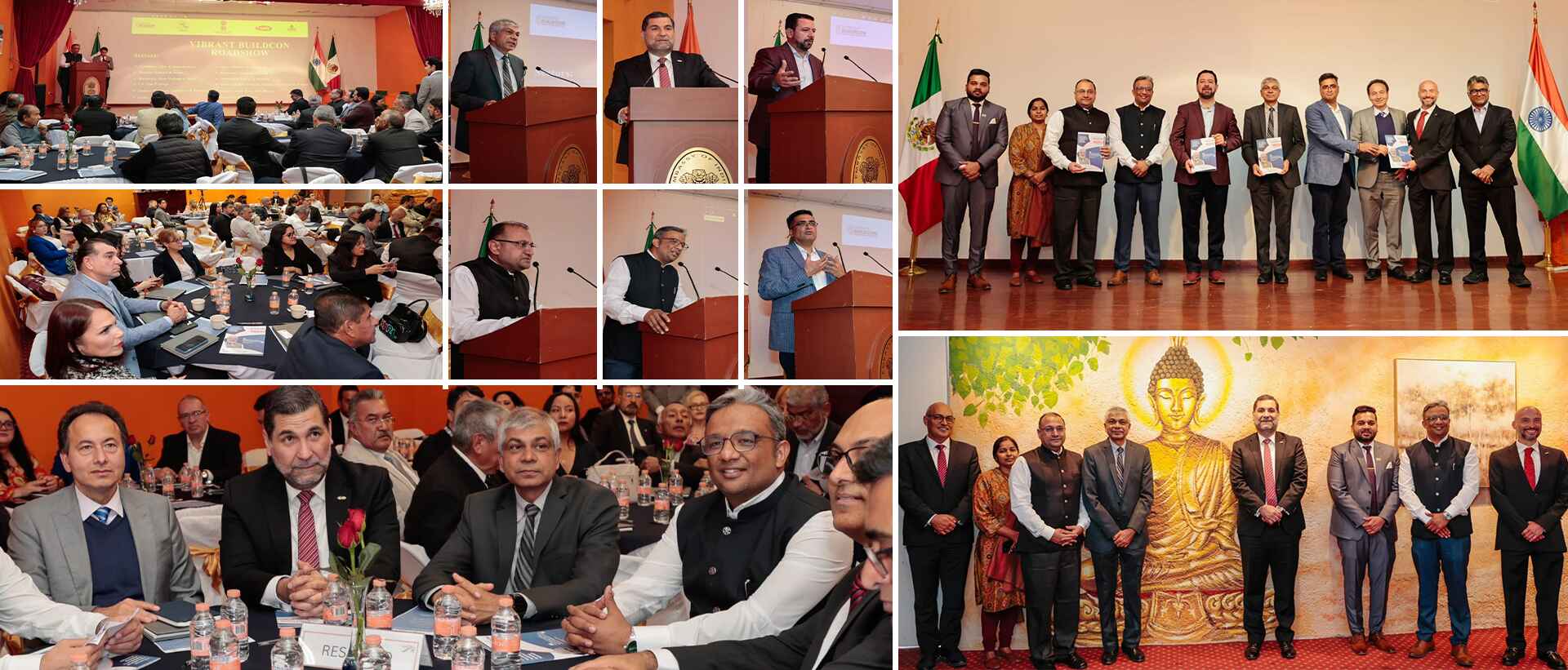 Vibrant Buildcon Roadshow Organised by the Embassy in Association with IndMex Council, CMIC Nacional and ANIERM 12.02.2025