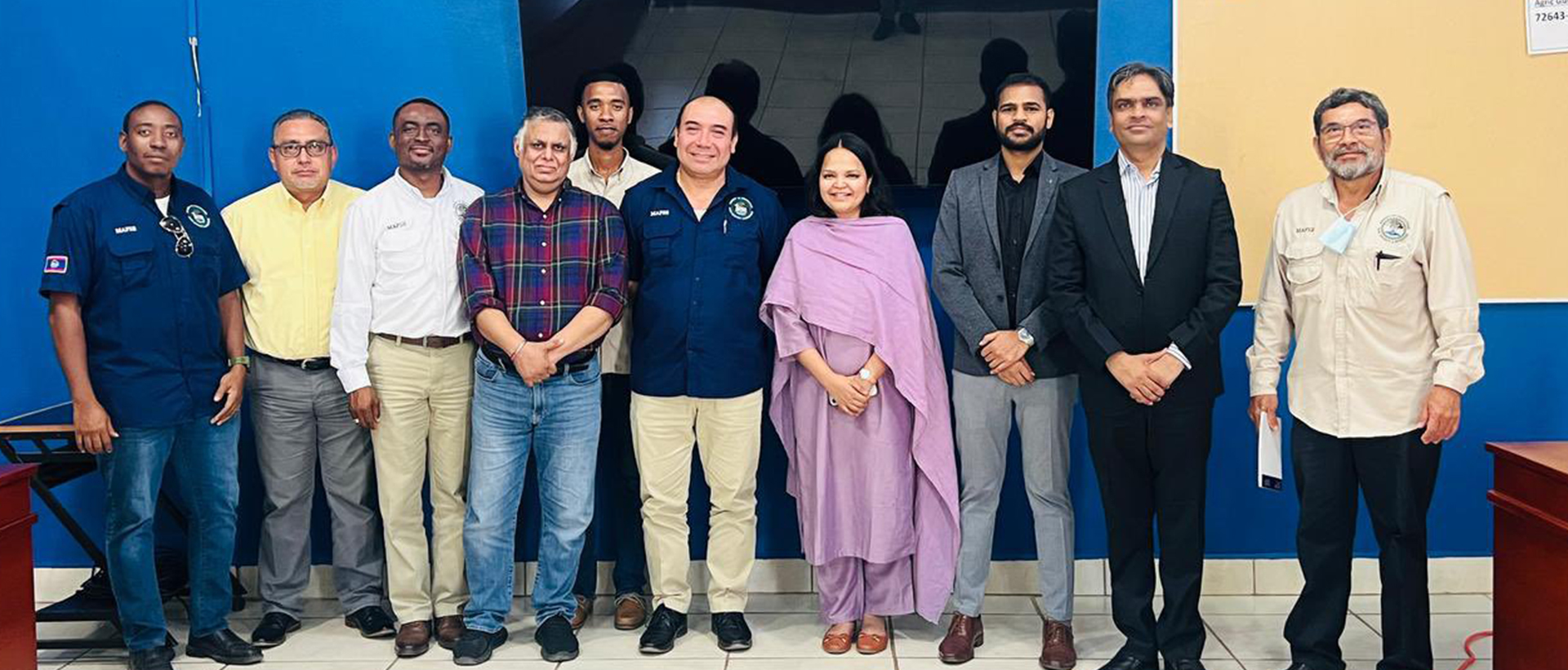 Visit of NABCONS delegation from India to Belize 24.03.2025