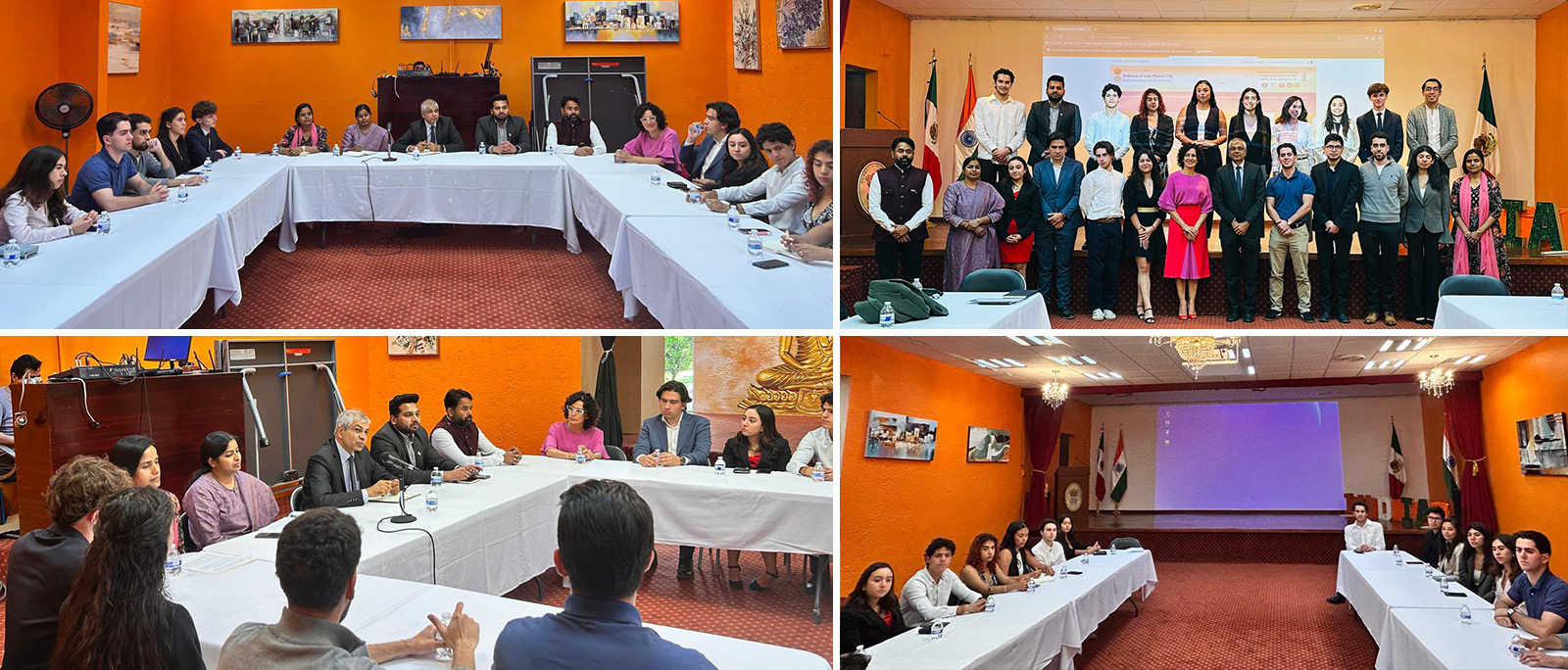 Interaction between Students of Tecnol??gico de Monterrey and Embassy Officials on Growing India-Mexico Relations 10.06.2025
