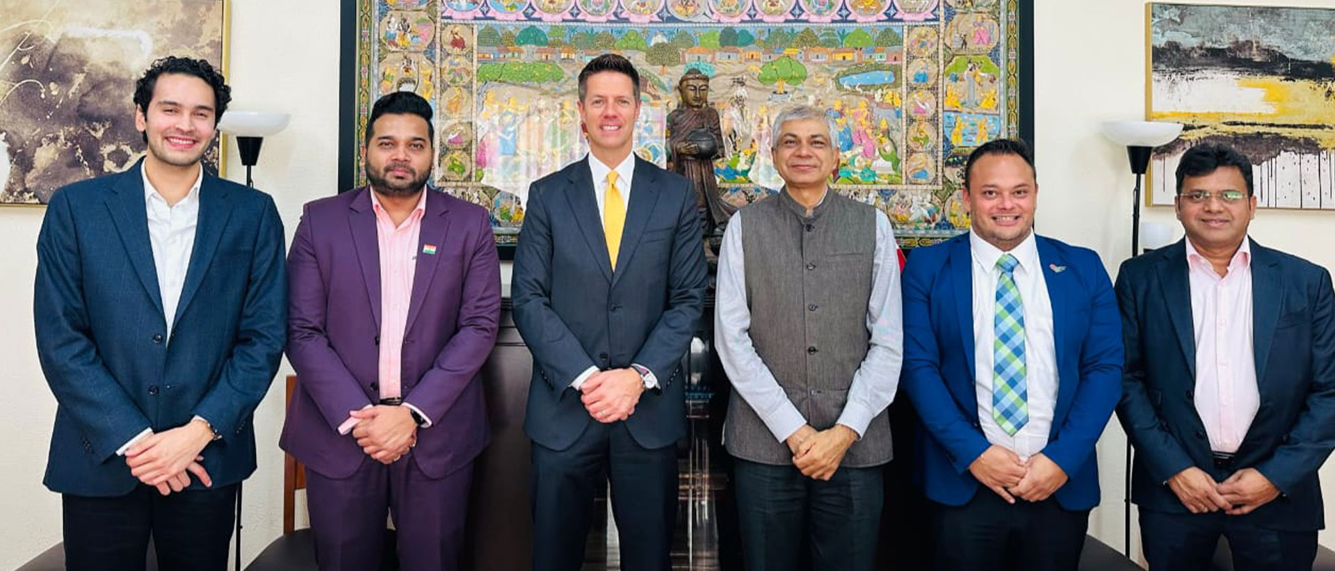 Met Mr. Scott Lantz, Area Manager of Emirates at the Embassy 15.10.2025