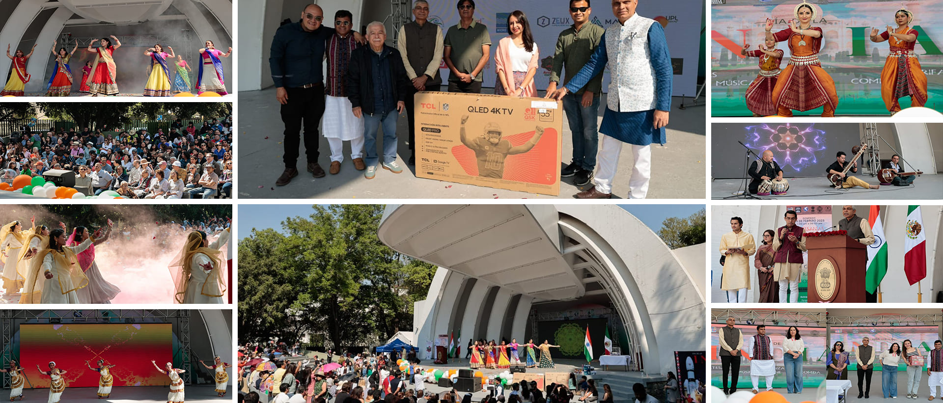 Glimpses from the Remarkable Celebration of India Day in Mexico City 09.02.2025