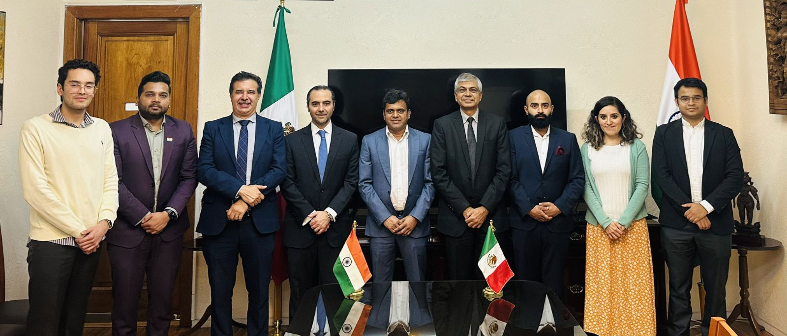 Meeting with the newly elected Executive Committee of the IndMex Council 15.07.2025