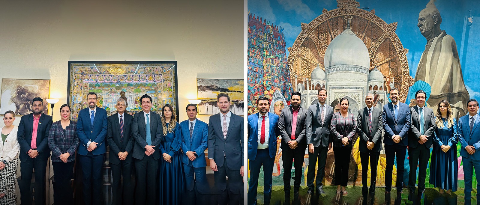 Ambassador had a productive meeting with representatives of D1-GDC (D1 Green Data Centers) and representative of Nvidia in Mexico 20.08.2025