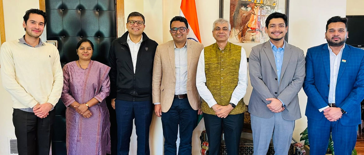 Meeting with Mr. Yash Mahendra, Americas Leader and Mr. Pramit Joshi, Vice President, Credlix 23.05.2025