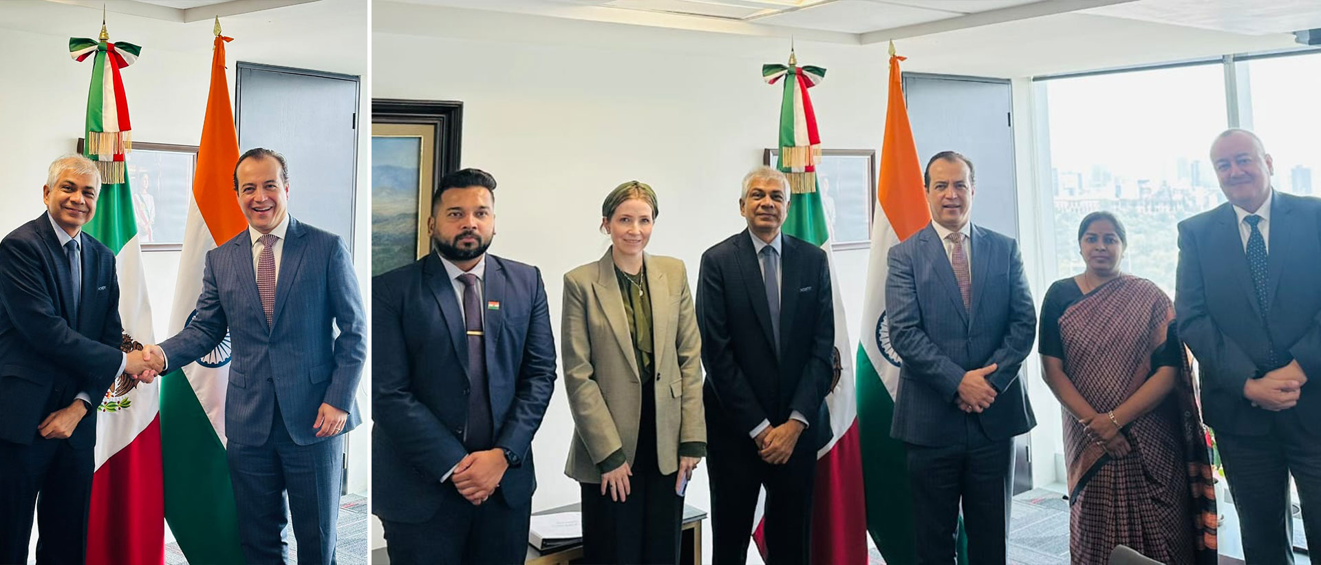 Met with H.E. Mr. Luis Rosendo Gutierrez, Hon'ble Vice Minister of Economy of Mexico 30.09.2025