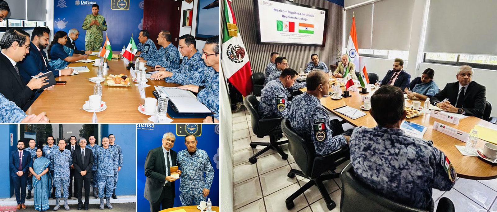Met the Commander of the Mexican Air Force, H.E. General Roman Carmona Landa 26.09.2025
