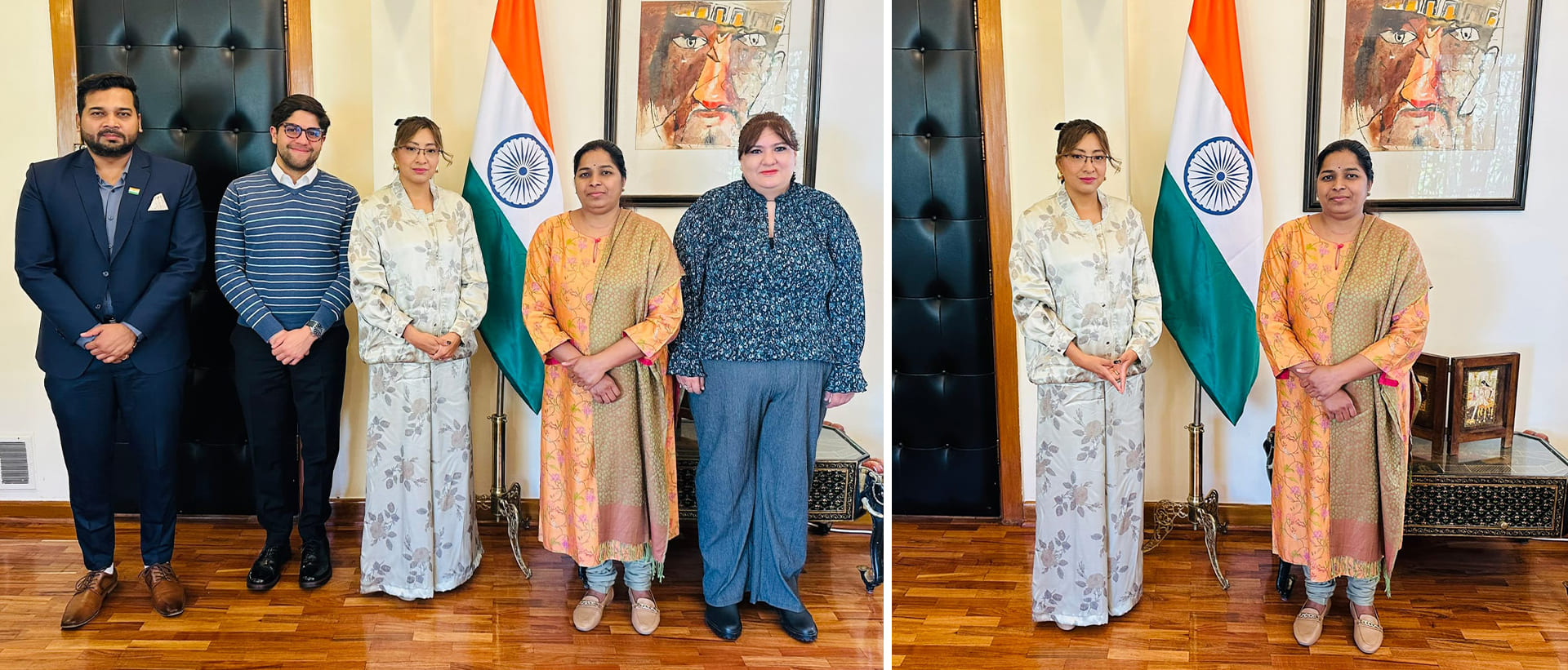 Meeting of Embassy Officials with Hon'ble Local Deputy from the State of Mexico, H.E. Ms. Miriam Silva Mata, Head of the Water Commission for the State of Mexico 03.03.2025