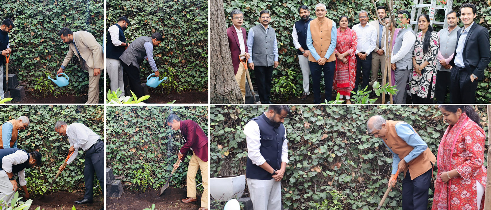 Plantation Drive in Embassy Premises on World Environment Day 05.06.2025