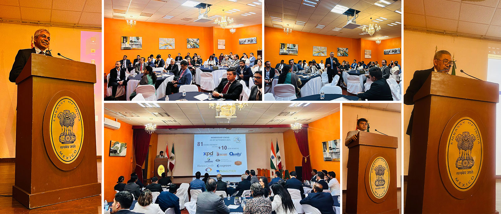 First Executive Coffee Meeting of the IndMex Council at the Embassy 23.09.2025