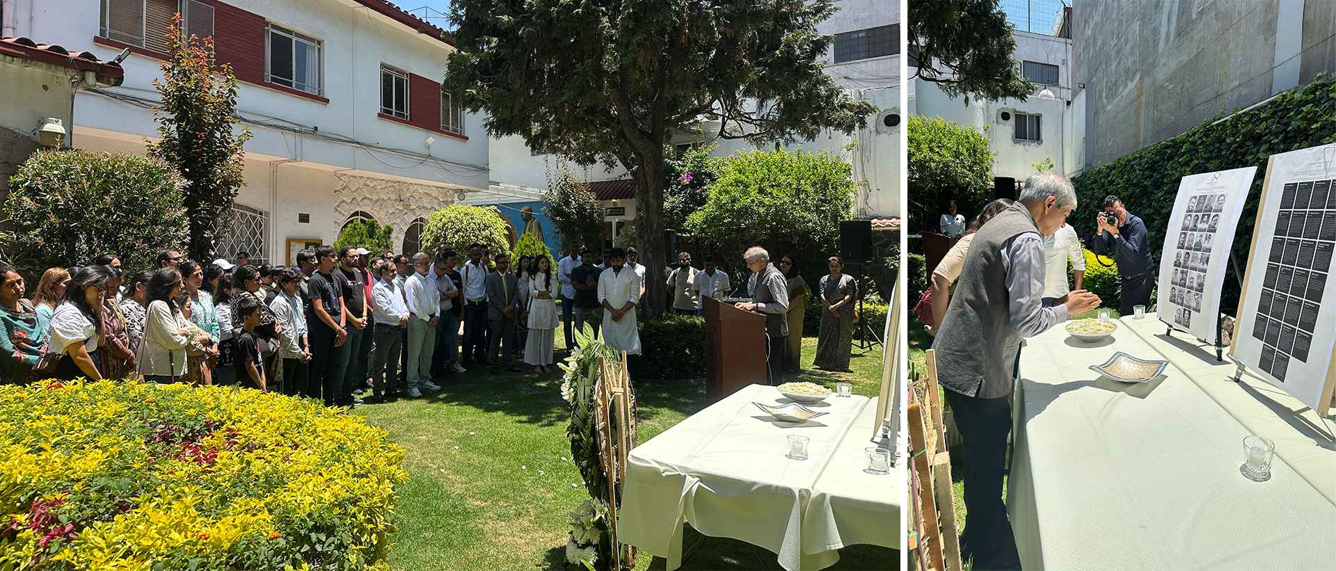 Paid homage to the victims of Pahalgam Terrorist Attack with Indian Diaspora and friends of India 27.04.2025