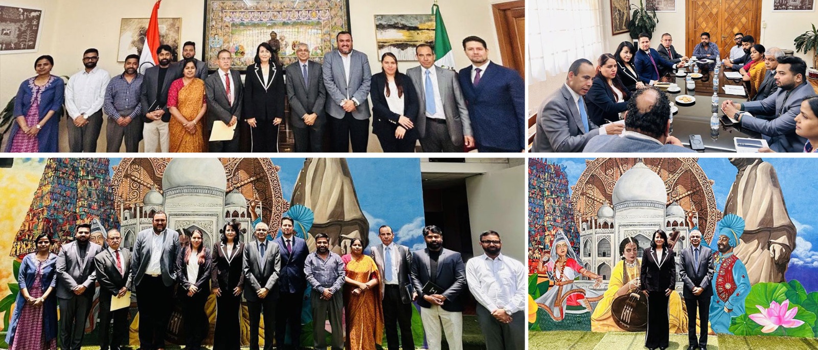 Discussion with Dr. Araceli Romo Cabrera, Director of FES Arag??n UNAM on Deepening India-Mexico Academic Ties 02.06.2025