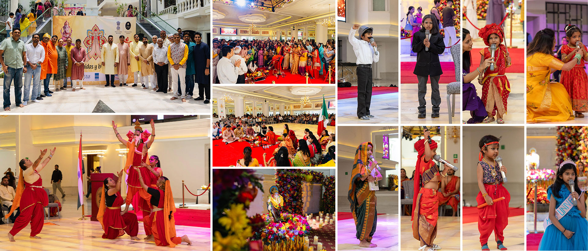 Maharashtra Utsav with Ganesh Chaturthi celebrations organized by Embassy of India and Indian Association of Mexico in Mexico City. 31.08. 2025