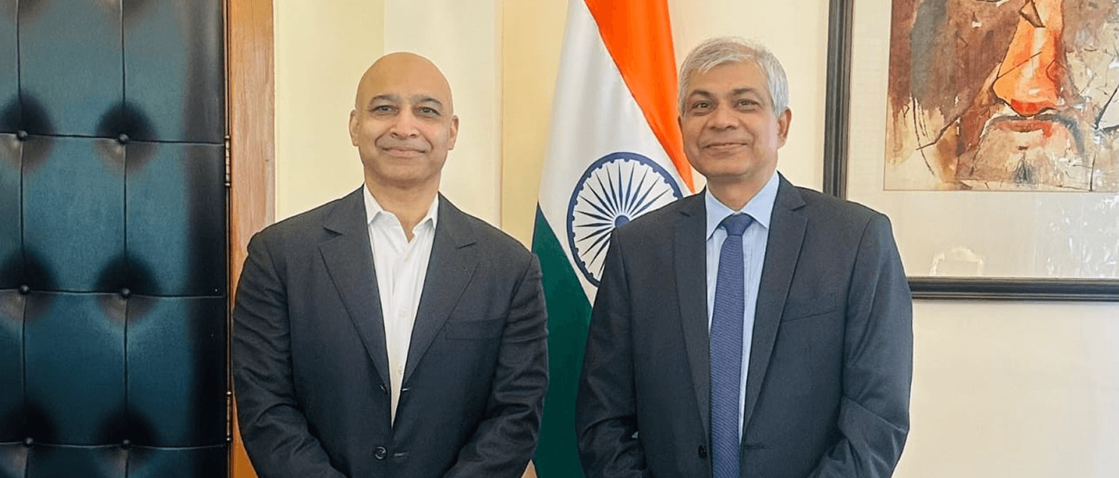 Had an engaging interaction with Mr. Narender Dev Mantena, Head, Global Strategy And CEO of Biological E Ltd.Date- 04.11.2025