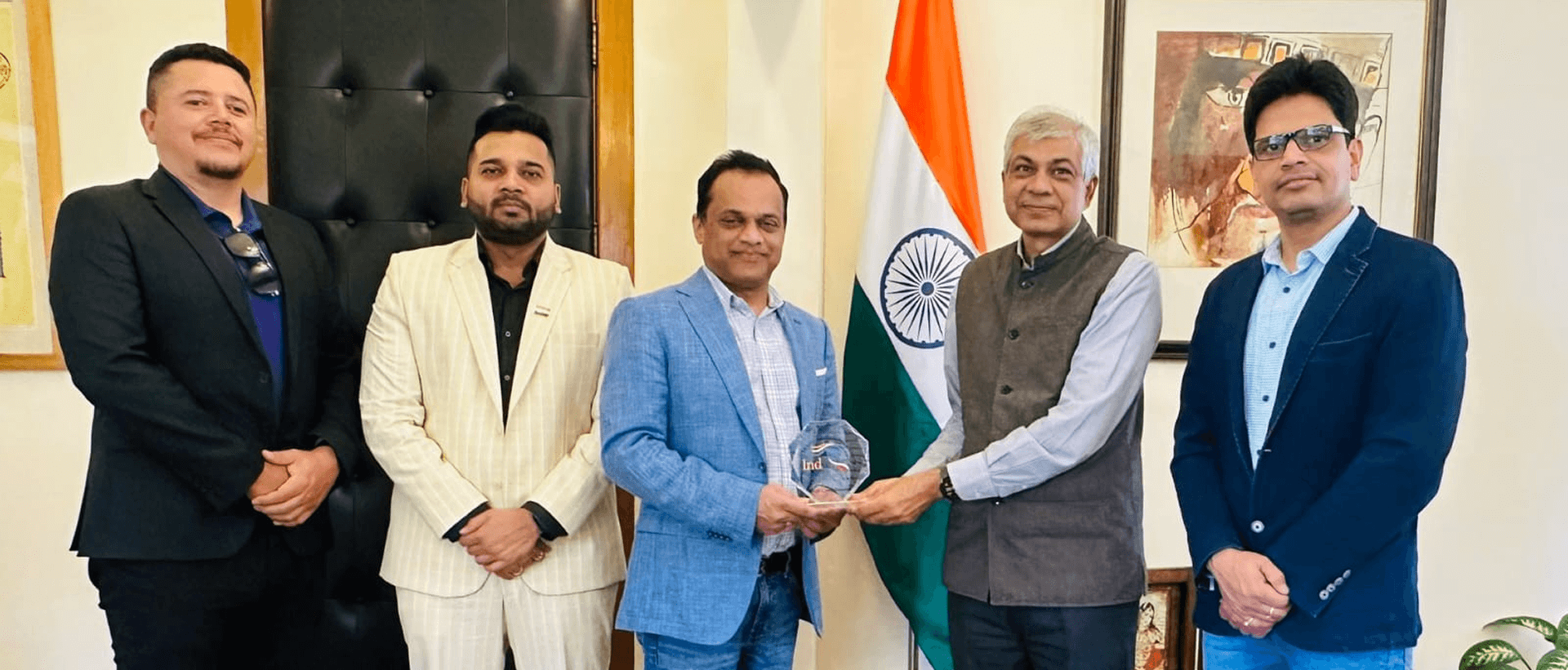 Met with Mr. Bhaskar Gangipamula, Founder and President of Quadrant Technologies on 31st Oct 2025.