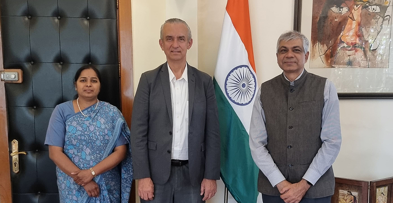 The Ambassador met Mr. José Antonio Marquises Seemann, Honorary Consul of Germany of the Mexican state of Veracruz, and discussed opportunities to strengthen collaboration in business, trade, investment, and academic exchanges between India and Germany 12.03.2026