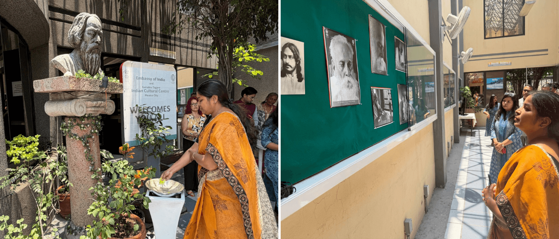 The Embassy and GTICC paying tribute to Gurudev Rabindranath Tagore on his Birth Anniversary 07 May 2026