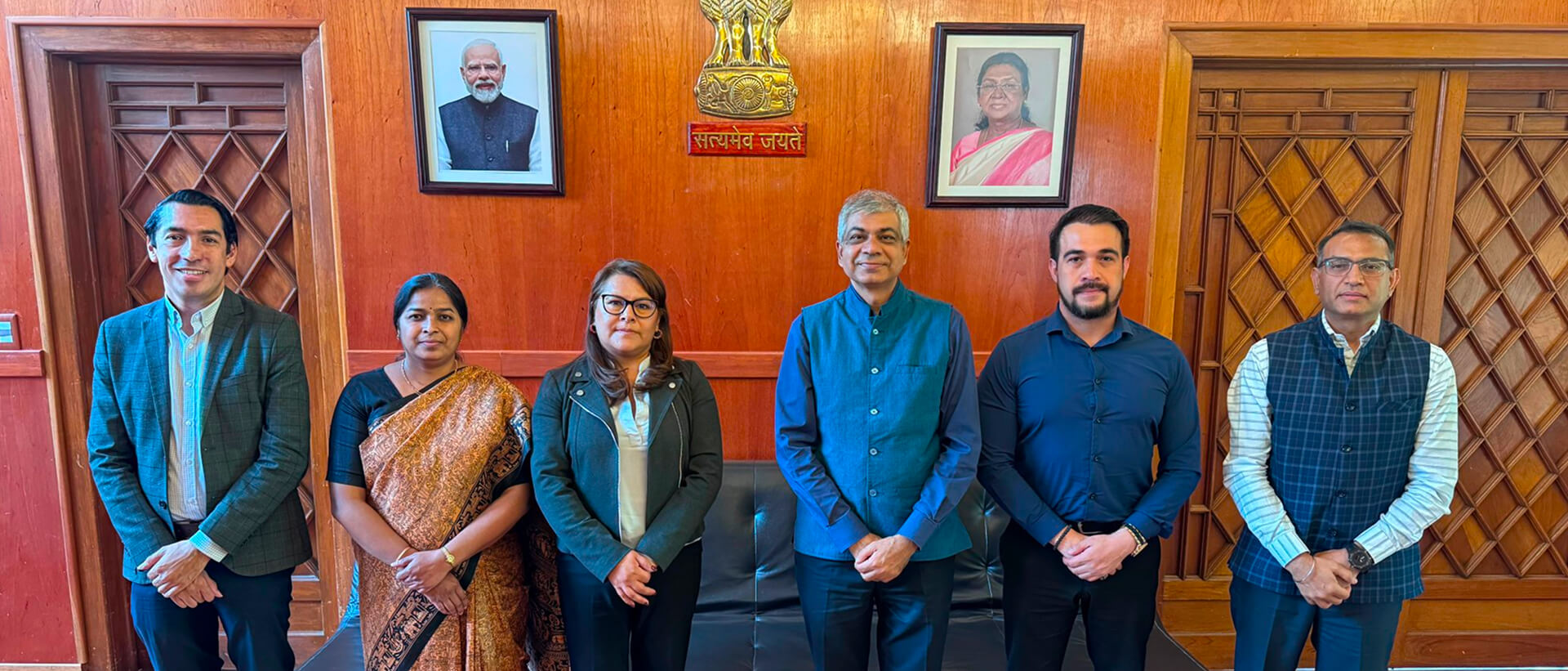 The Ambassador met the Hon’ble Deputy Ms. Zaria Aguilera, President of the Mexico–India Friendship Group, discussed the roadmap of activities to further strengthen the bonds of friendship and cooperation between India and Mexico 02 June 2026
