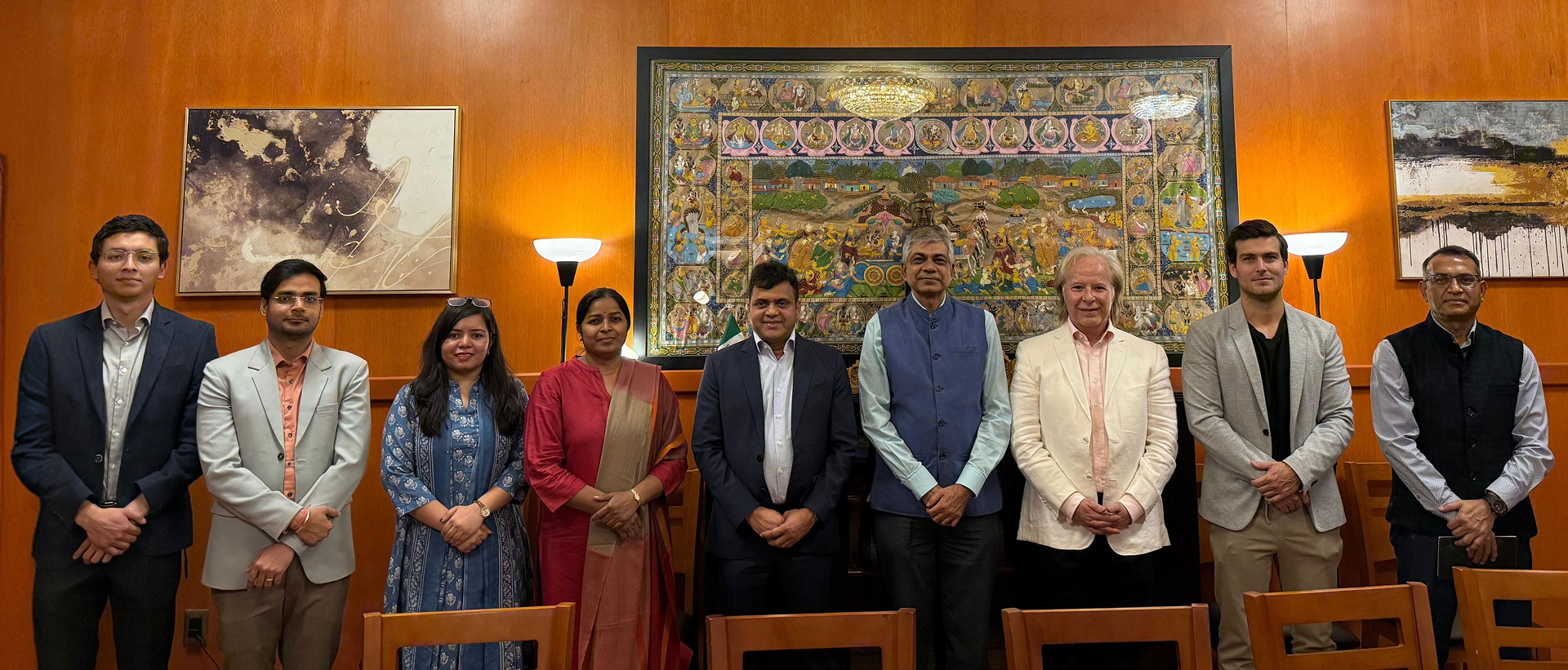 The Ambassador met with Mr. Enrique Suarez, Founder and Director of Namara Agency and R Ventures to explore avenues for strengthening India–Mexico collaboration in tourism, culture, hospitality, and experiential travel 25 May 2026