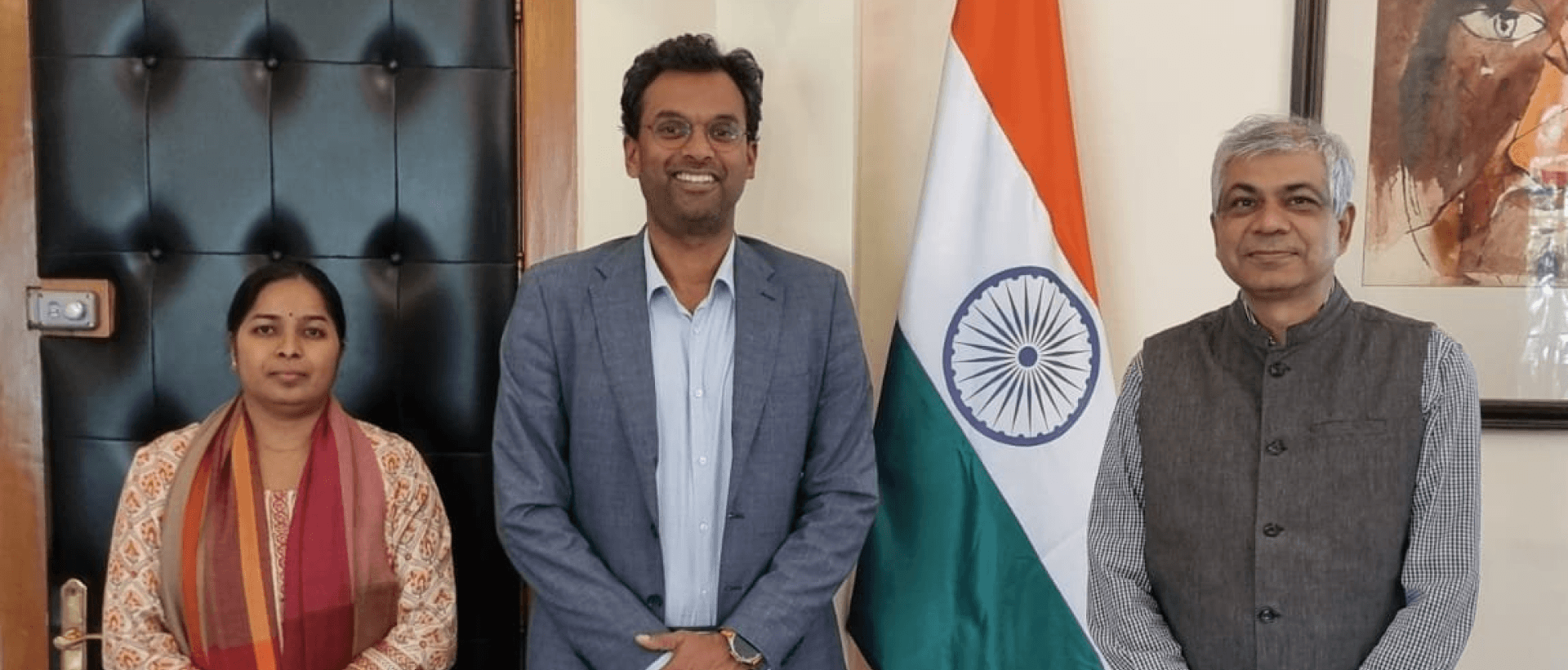 Met Mr. Jagdeesh Umanath, from Zimble Systems, to discuss innovation in the payments ecosystem and opportunities for India–Mexico cooperation in financial technology 23 July 2026