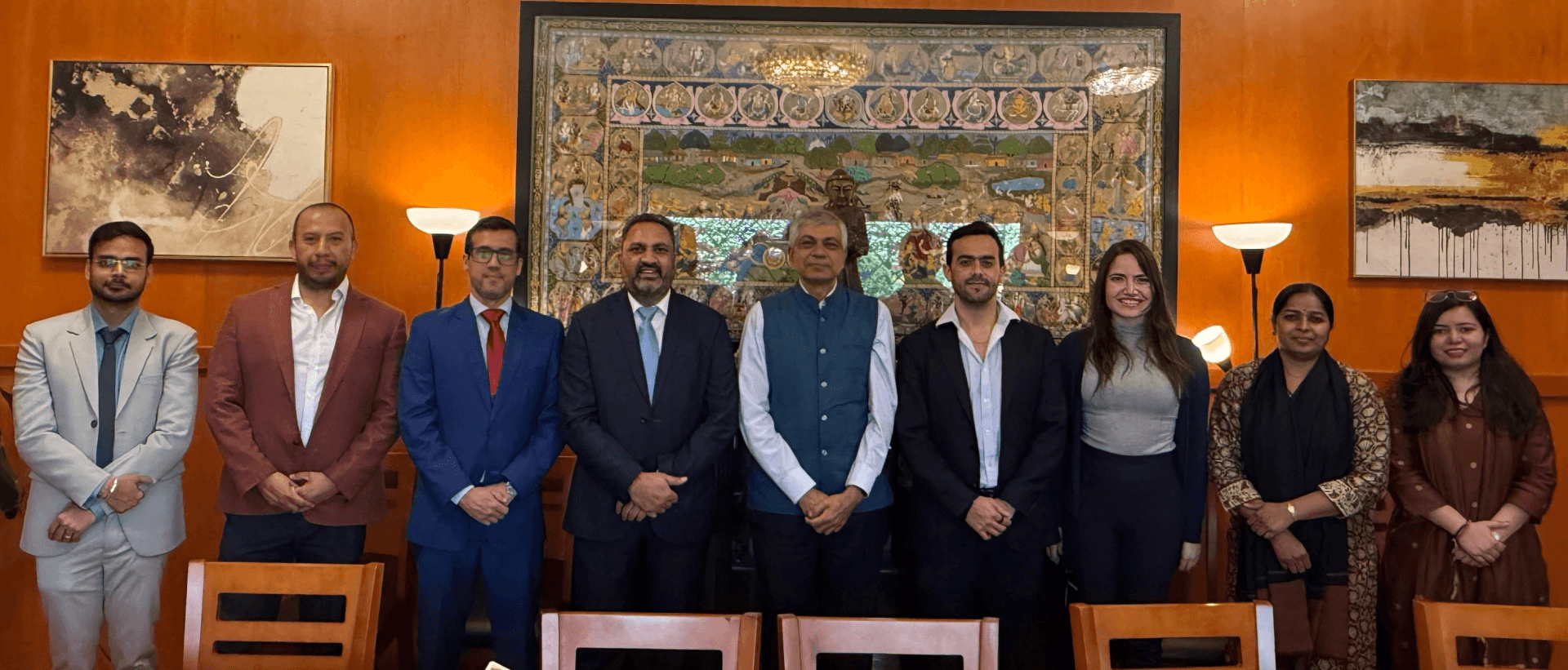 Met with Mr. A.R. Awasthi, Continental Head (Latin America, South &amp; East Asia), Allengers Medical Systems Ltd., and representatives of BKM Corp. to discuss opportunities for strengthening India–Mexico cooperation in medical technology, healthcare and investment 15 June 2026