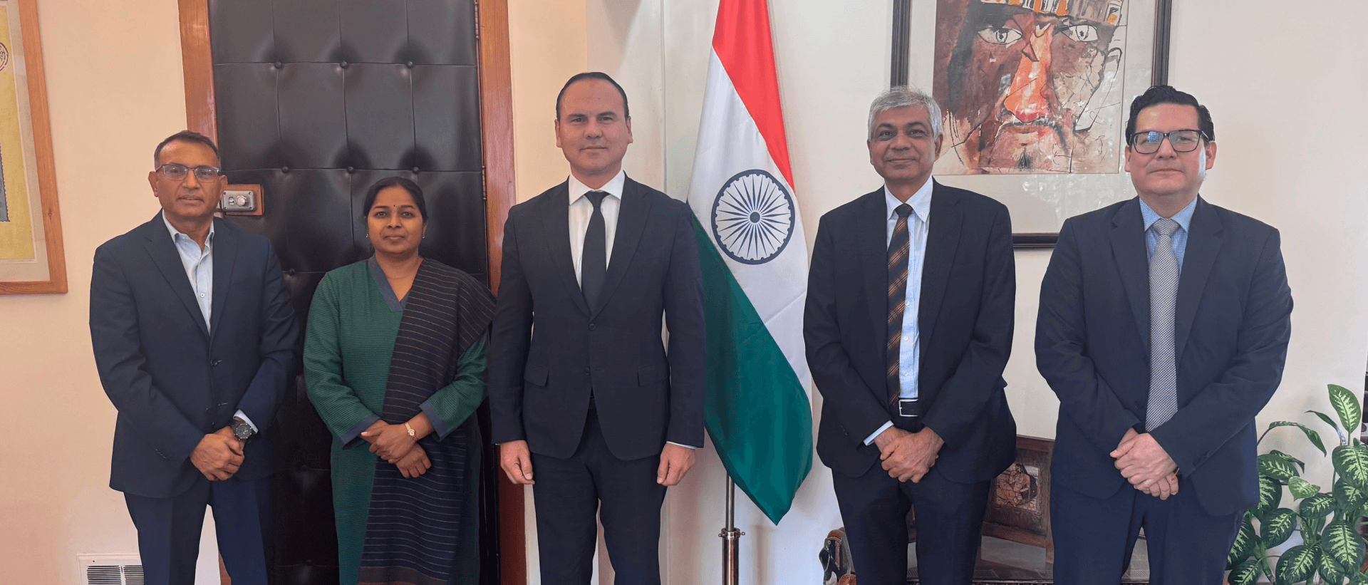 Met Mr. Arturo Ortiz Galán, Head of the Foreign Investment Attraction Unit, Government of the State of Durango, Mexico and his team to discuss investment and economic cooperation between India and Mexico 05 August 2026
