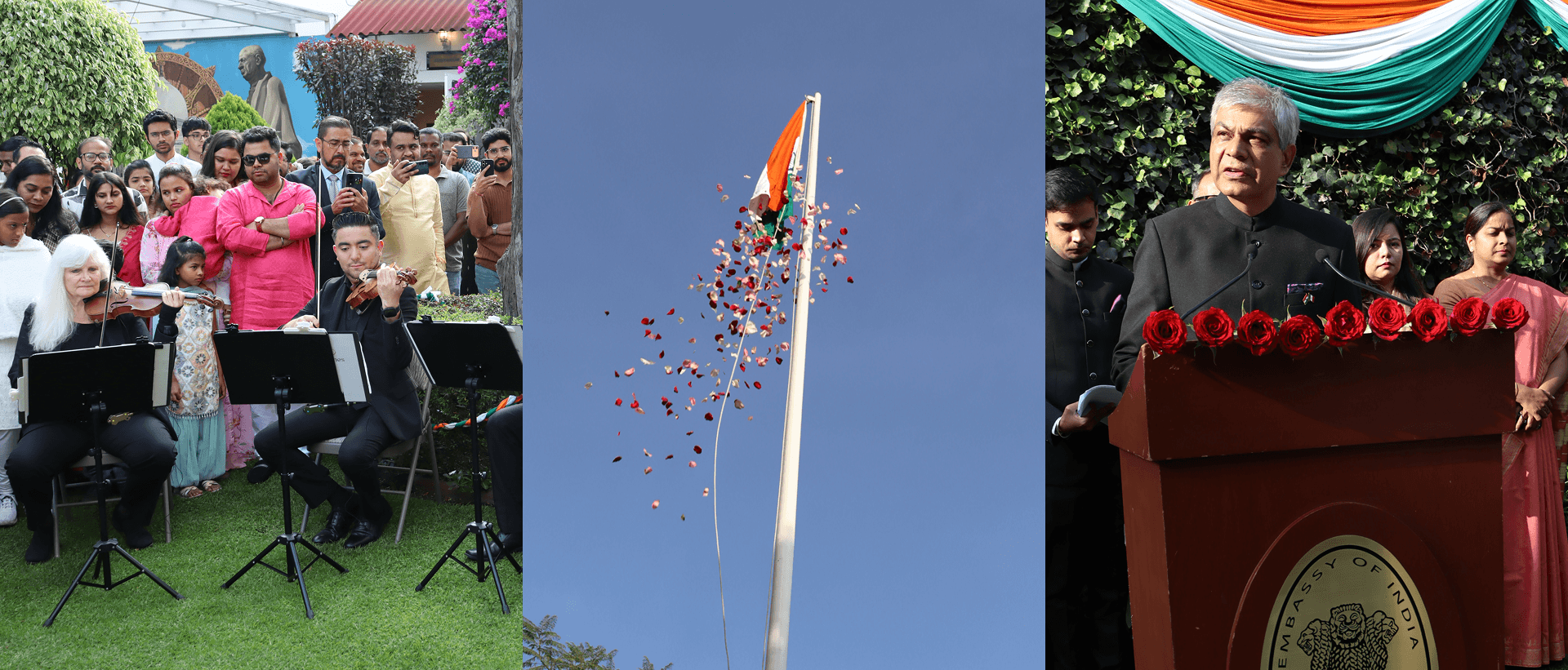 India’s 80th Independence Day celebrations at the Embassy brought together the Indian community and Friends of India in a spirit of celebration, culture and friendship 15 August 2026