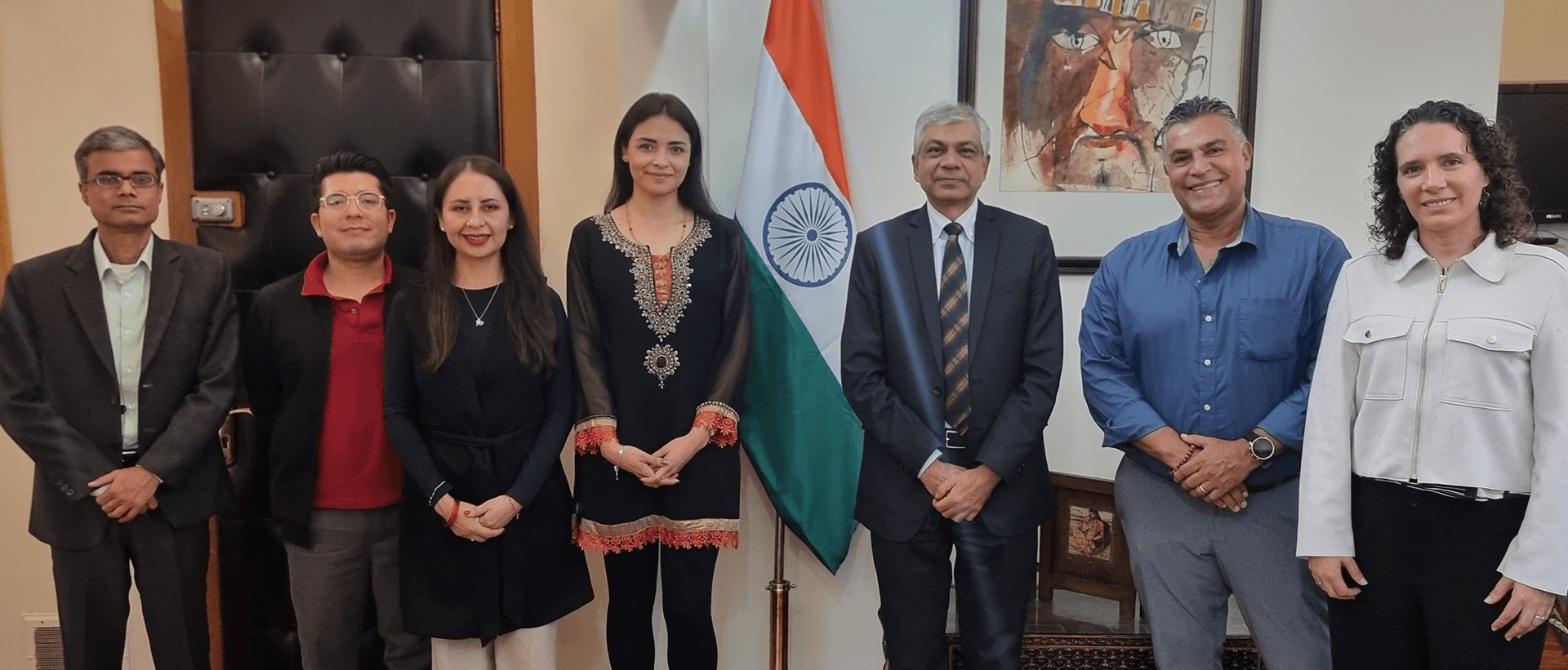 Met Ms. Karen Miranda Chamosa, Mr. Mario Alberto Martínez Mayo and Ms. Deborah Simhon, discussed Meditación Mundial Mx and its initiatives promoting inner well-being, conscious living and a more peaceful society 21 August 2026