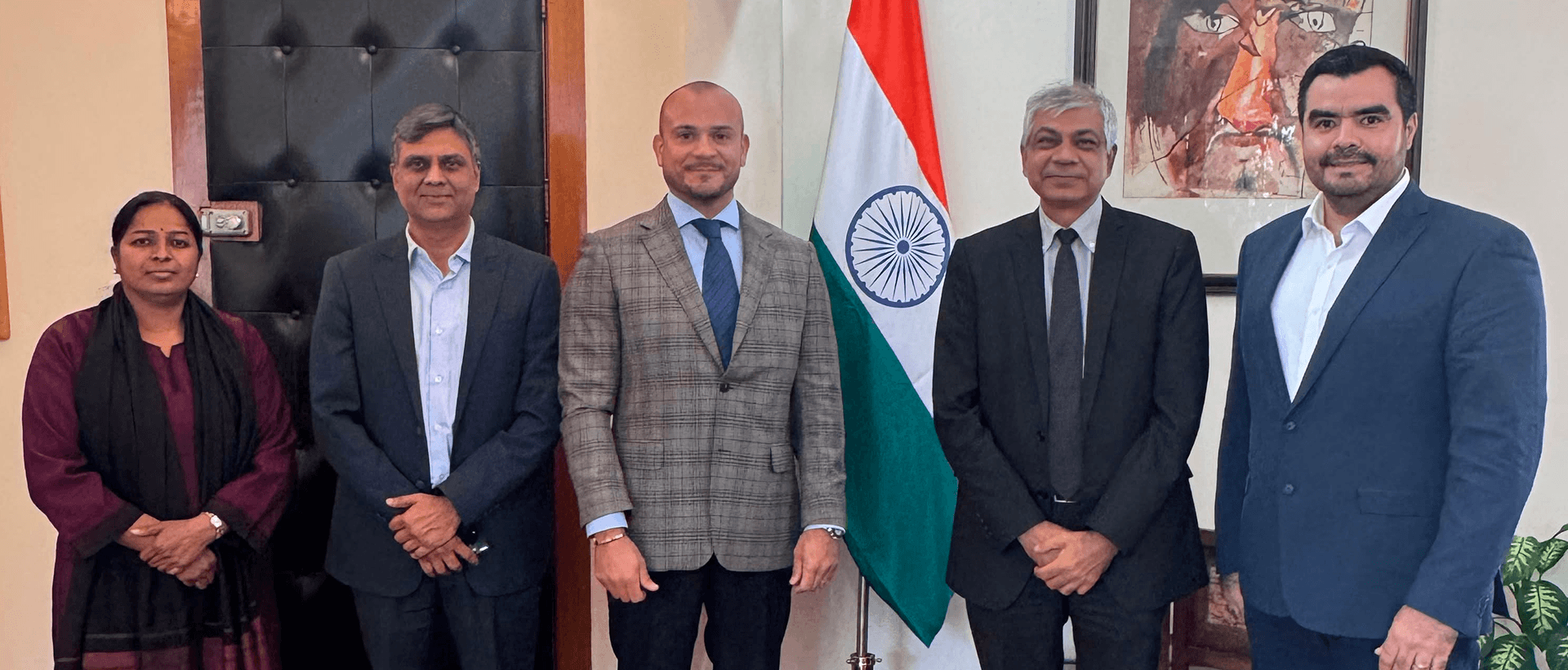 Met Mr. Raymundo Rodriguez, Chief Executive Officer, and Dr. Alfonso Llorens, President, Comercializadora Toro Mayo, to discuss India–Mexico cooperation in agriculture, agri-food trade and food security 25 August 2026