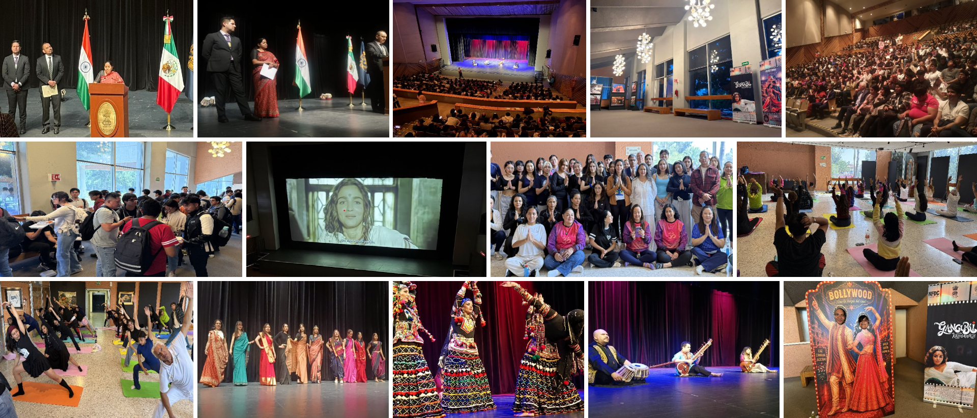 Celebrated India’s rich cultural heritage at FES Aragon–UNAM through the Indian Film Festival, bringing India and Mexico closer through art, culture and cinema 03 September 2026