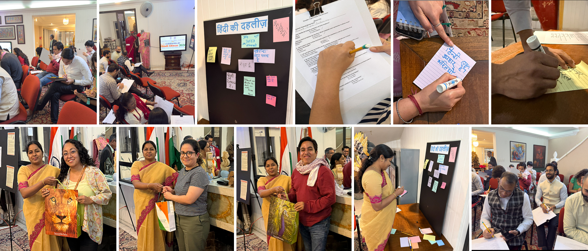 The Embassy and Gurudev Tagore Indian Cultural Centre (GTICC), celebrated Hindi Diwas 2026, highlighting the richness and importance of the Hindi language 14 September 2026