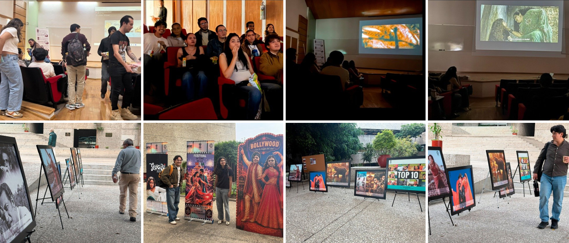 The Embassy of India screened Gangubai Kathiawadi and presented the exhibition "111 Years of Indian Cinema" at El Colegio de México (COLMEX), receiving an enthusiastic response from the student community 15 October 2026