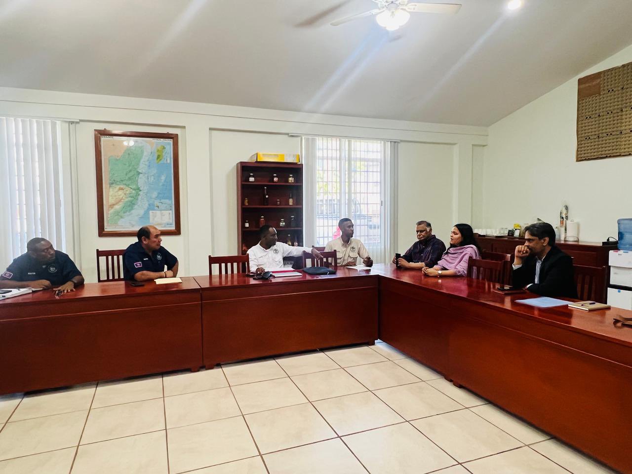 Visit of NABCONS delegation from India to Belize 24.03.2025